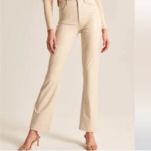 Abercrombie Vegan Leather Pants